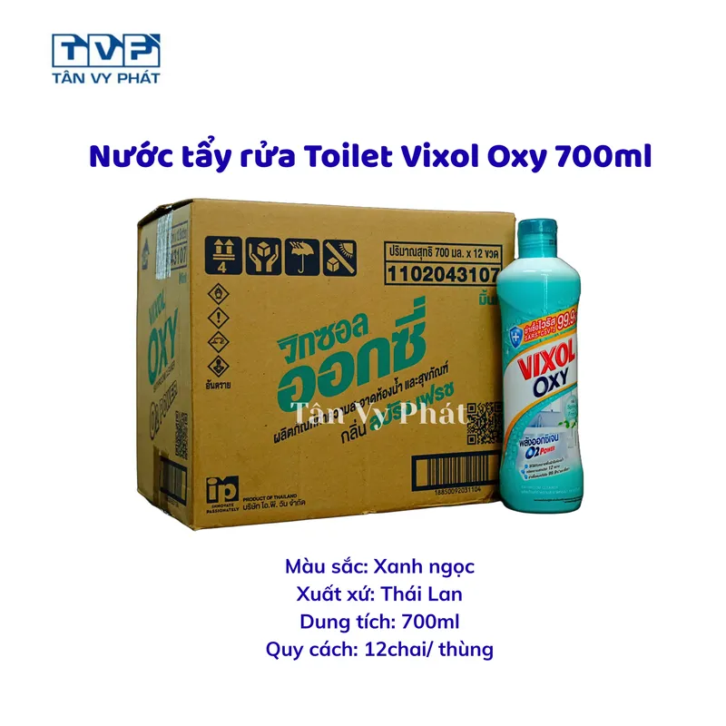 Nước tẩy rửa Toilet Vixol Oxy 700ml